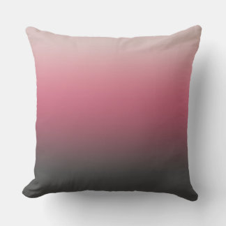 Ombre Grey Pink Light Cream Gradient Cushion
