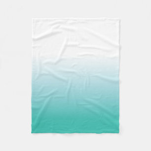 OMBRE MINT FLEECE BLANKET