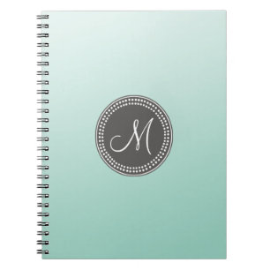 Ombre Mint Green Notebook