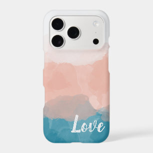 Ombre Pink and Blue Love Graceful Gradient