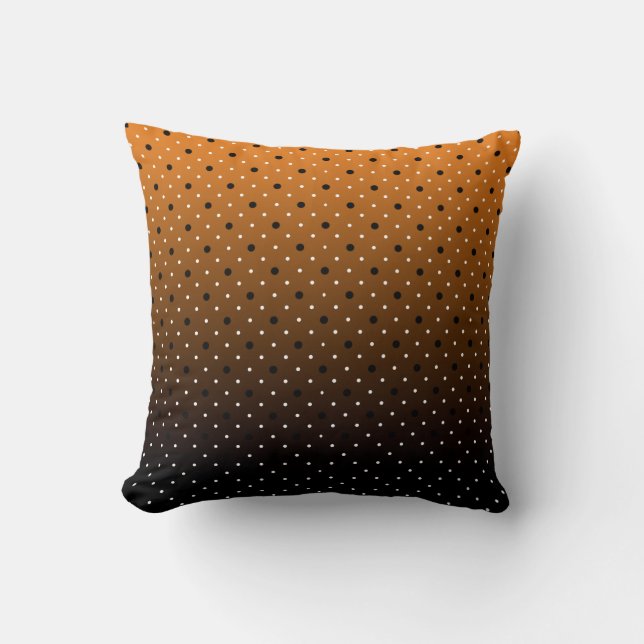 Ombre Polka Dot Cushion (Front)