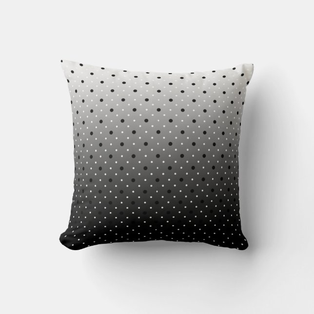 Ombre Polka Dot Cushion (Front)