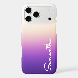 Ombre Purple Girly Personalised Name