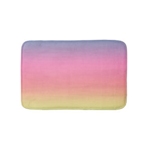Ombre Rainbow. Bath Mat