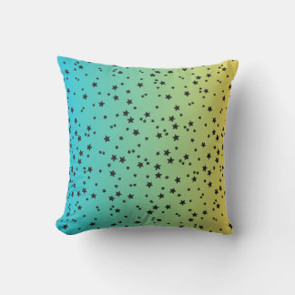 Ombre & Stars Cushion