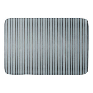 Ombre Stripes Pattern Bath Mat