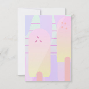 Ombre Summer Ice Cream Pop Card