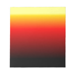 Ombre Sunset Notepad