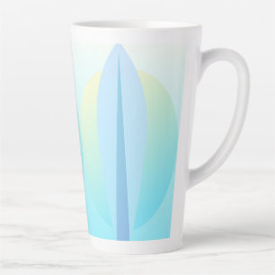 Ombre Surf Summer Latte Mug