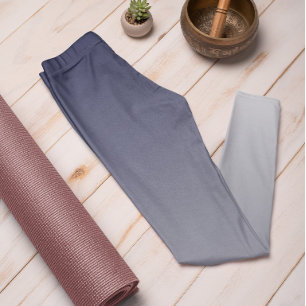 Ombre Trend Colour Navy Blue - Pastel Leggings