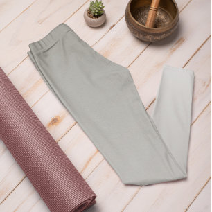 Ombre Trend Colour Silver Grey - Pastel Leggings
