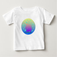 Ombre unicorn with word gratitude