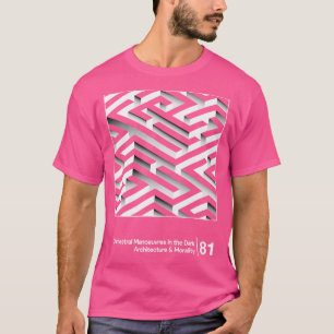 OMD Architecture Morality Minimal Style Graphic Ar T-Shirt