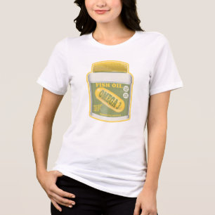 Omega 3 fish oil Tri-Blend shirt