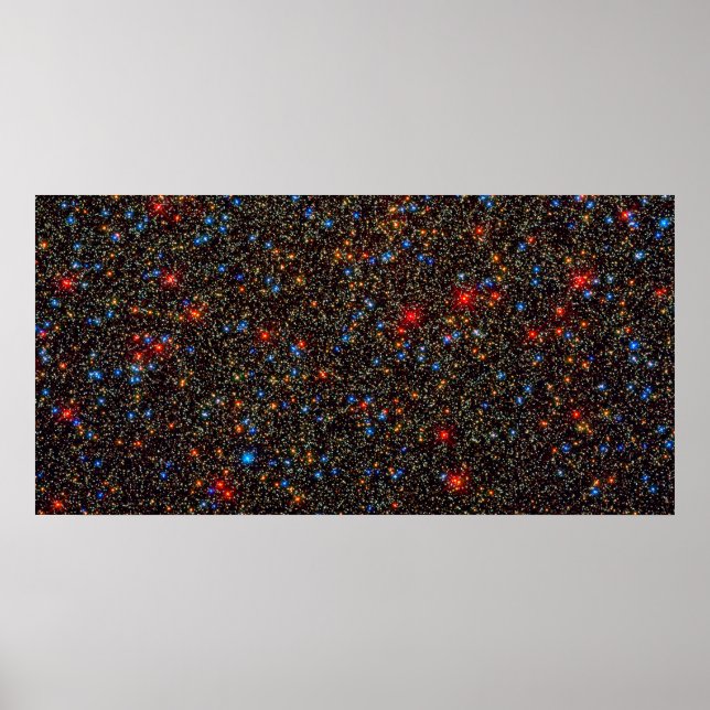 Omega Centauri Star Cluster Poster (Front)