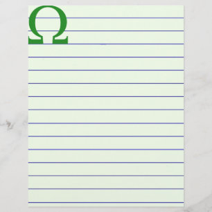 Omega Customised Letterhead