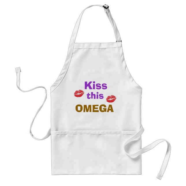 OMEGA kiss apron (Front)