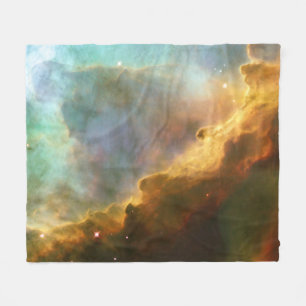 Omega Nebula Fleece Blanket