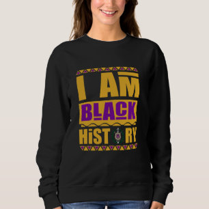 Omega Psi Phi Fraternity Paraphernalia, I Am Black Sweatshirt