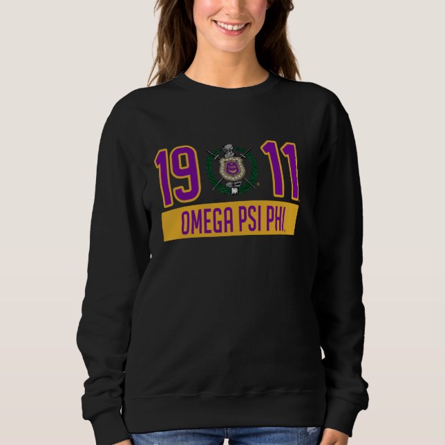 Omega Psi Phi Fraternity Paraphernalia, Omega Psi  Sweatshirt (Front)