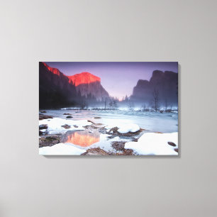 Omega Red Canvas Print