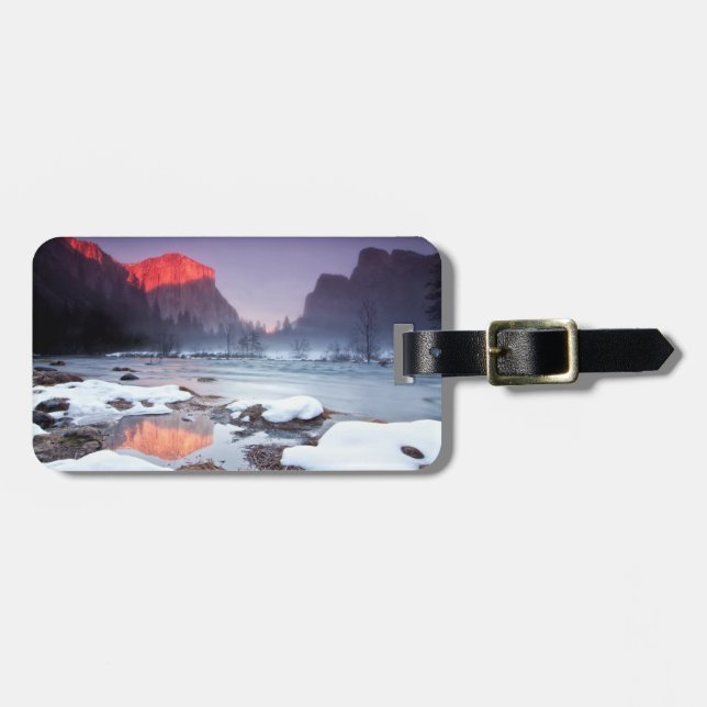 Omega Red Luggage Tag (Front Horizontal)