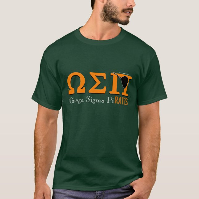 Omega Sigma Pirates T-Shirt (Front)