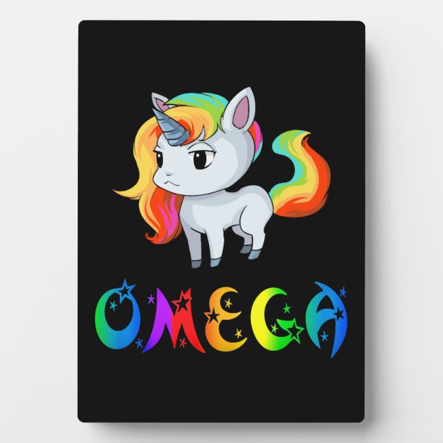Omega Unicorn Plaque (Front)