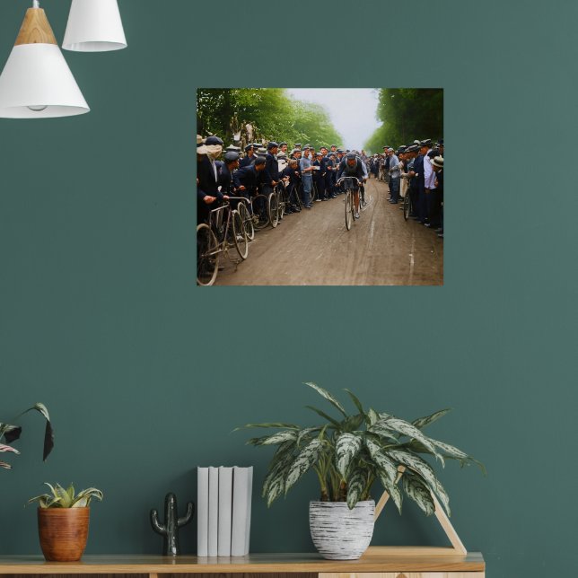 Omer Beaugendre Henri Cornet Tour de France 1908  Poster (Living Room 1)