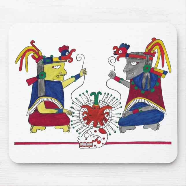 Ometeotl  mouse pad (Front)