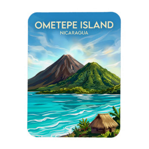 Ometepe Island Nicaragua Magnet