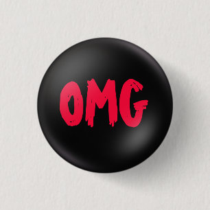 OMG 3 CM ROUND BADGE
