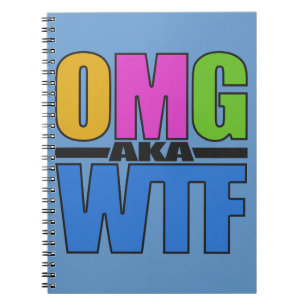 OMG aka WTF custom notebook