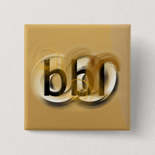 OMG! bbl 15 Cm Square Badge