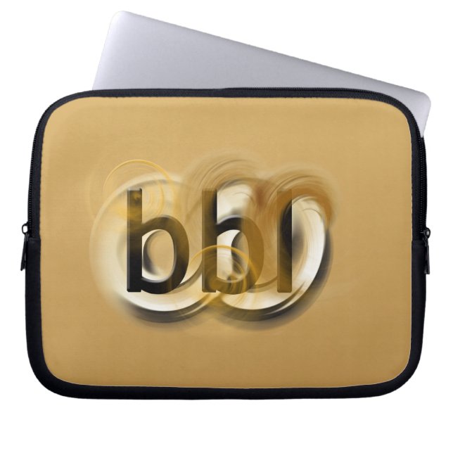 OMG! bbl Laptop Sleeve (Front)