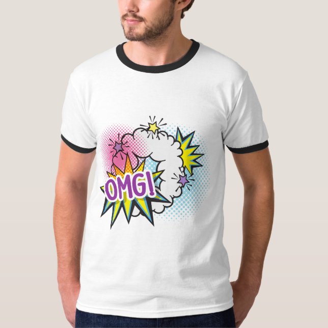 OMG Beautiful Art  T-Shirt (Front)
