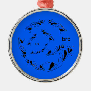 OMG! brb Metal Tree Decoration