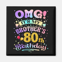 Omg Brothers 80th Birthday Happy 80 Years Old
