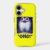 OMG Cute Fuzzy Cartoon Wuzzy Butt iPhone Case