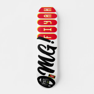 OMG FIYAH  JMT 7 3/4" Skateboard Deck