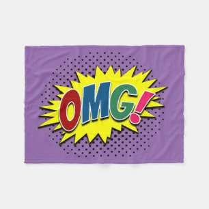 OMG! FLEECE BLANKET