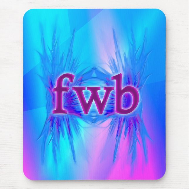 OMG! fwb Mouse Pad (Front)