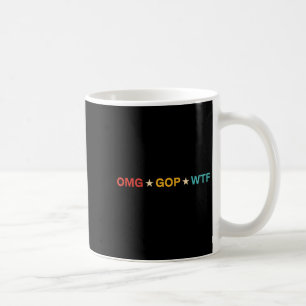 Omg Gop Wtf Vintage Design Coffee Mug