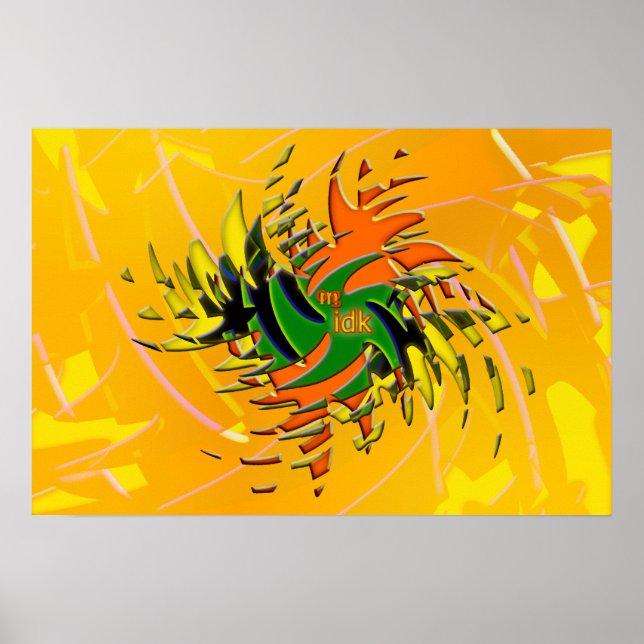 OMG! idk Poster (Front)