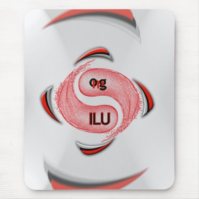 OMG! ilu Mouse Pad (Front)