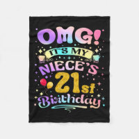 Omg Its My Nieces 21st Birthday Happy 21 Years Old