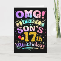 Omg Its My Sons 17th Birthday Happy 17 Years Old