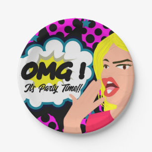 OMG! It's Party Time!! Paper Plates