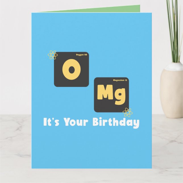 OMG its your birthday  Card (Front)