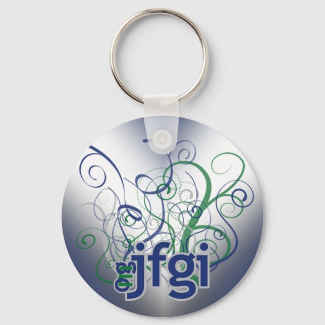 OMG! jfgi Key Ring (Front)